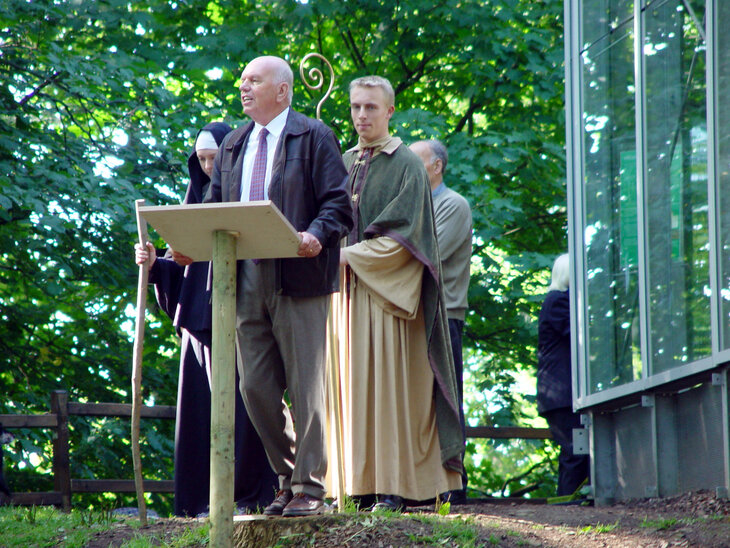 Ansprache von Dr. Klaus Günther anlässlich der Einweihung des ersten Bauabschnitts am 14. September 2003.