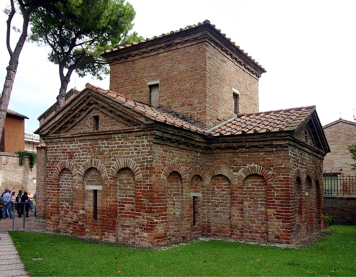 Ravenna. Mausolleum der Galla Placidia, 5. Jh.