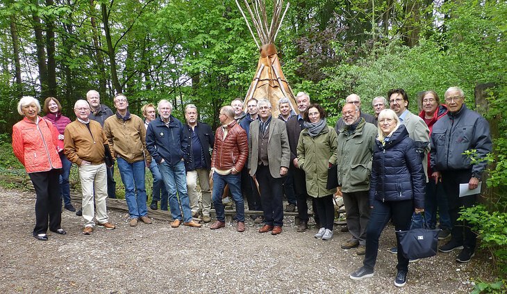 Gruppenfoto der anwesenden Mitglieder.